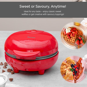 Innoteck Mini Waffle Snack Maker 550W by Innoteck
