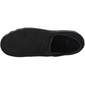 Breathable Lightweight Sneakers - Black by Livingandhome