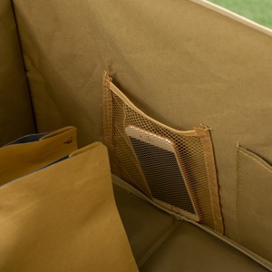 Outsunny Folding Garden Trolley Cart, 120KG Capacity, with Carry Bag by Outsunny