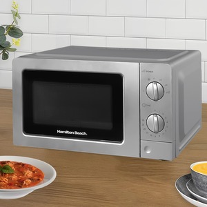 Hamilton Beach 20L Standard Silver Microwave - Silver by Hamilton Beach
