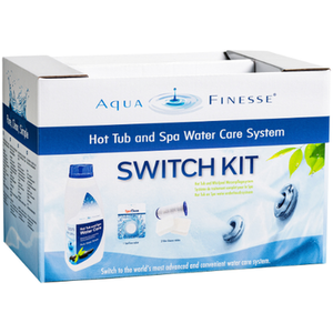AquaFinesse Starter Switch Kit with Chlorine GRANULES - white by AquaFinesse
