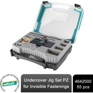 wolfcraft Undercover 55 Piece Jig Set - Jig Set by wolfcraft