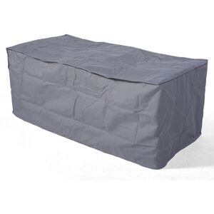 Nevada Double Reclining Rattan Sun Loungers Set - Grey by Giardino