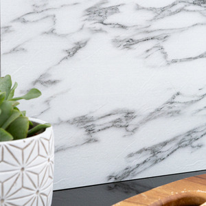 Marble Grey Self Adhesive Wall Tiles - Grey by d-c-fix