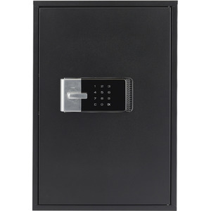 Large Wall Mounted Key Cabinet - Black by Safes UK