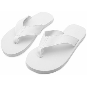 Bring Me Prosecco Sand Imprint Flip Flops by Flo Fashion