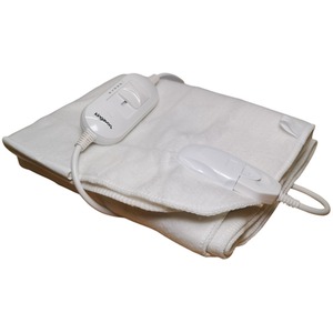 Electric Blanket Throw with Temperature Settings - White / 60cm by Samuel Alexander
