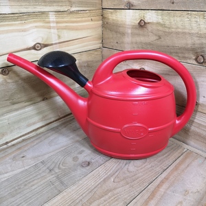 10L Ward Garden Watering Can with Rose - Red - Red by Samuel Alexander