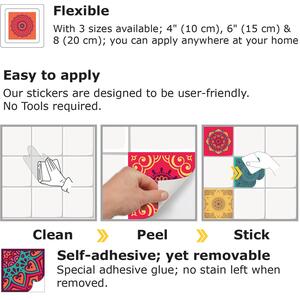 Walplus Wall Tiles Stickers by WALPLUS