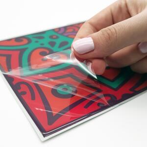 Walplus 3D Glossy Tile Stickers by WALPLUS