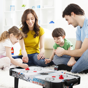 Air Powered Hockey Table - White by GAINOOM