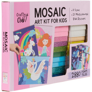 Crafty Club Mosaic Art for Kids by Crafty Club