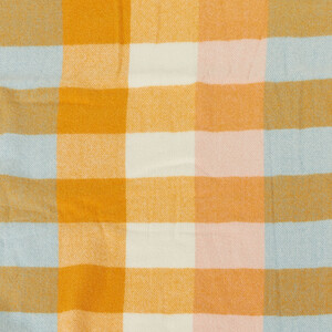 Elia Block Check Throw - Multicolour