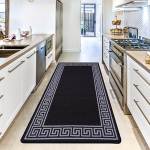 Nonslip Greekey Gel Door Mats by Smart Living