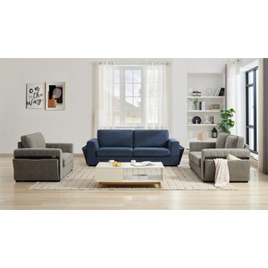 Matilda 3-Seater Sofa - Grey