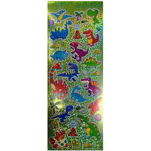 Crafty Club Glitter Stickers - Dinosaurs by Crafty Club