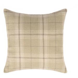 Pack Of Woven Check Cushion Covers - Sage Green / 2 by OHS