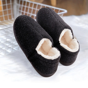 Anti-Slip Fluffy Cotton Warm Slippers by komore