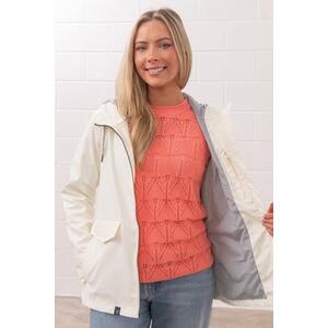 Lucy Waterproof Jacket - Coconut / 20 by Lighthouse