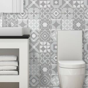 Walplus Wall Tiles Stickers by WALPLUS