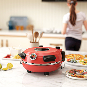 HOMCOM Pizza Oven - Red by HOMCOM