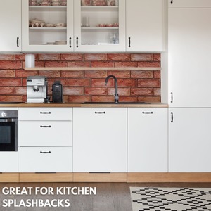 3D Wall Panels Self Adhesive Brick Design Cladding Panel by NOVECRAFTO