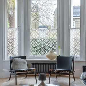 Acate Art Deco Frosted Window Film by Creative Printing Solutions