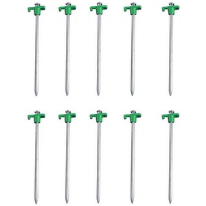 10 Rock Pegs - Silver by SupaGarden