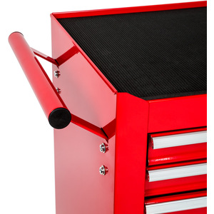 Tool Chest with 7 Drawers - Red by tectake