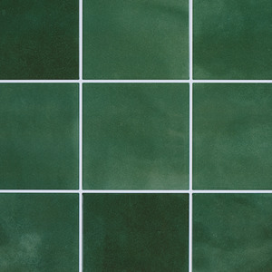 Livingandhome 10-Piece Grid Design Stick-On Wall Tiles - Light Green by Livingandhome