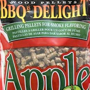 Apple Wood Smoking Pellets - Brown by Bbqr's Delight