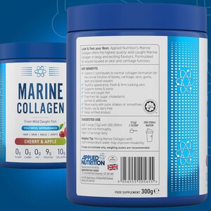 Flavoured Marine Collagen Powder 10000mg - Blue / Cherry and Apple by Applied Nutrition