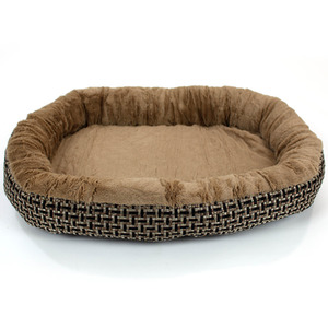 Deluxe Orthopaedic Dog Bed in Brown - Brown / M by Actiaspet