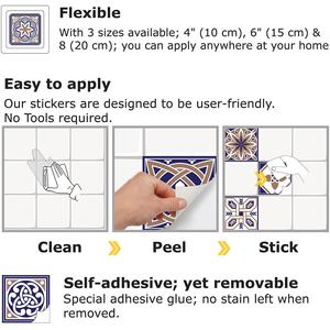 Walplus Wall Tiles Stickers by WALPLUS