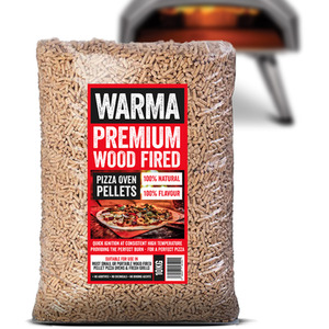 Pizza Oven Cooking Wood Pellets 10kg by Warma