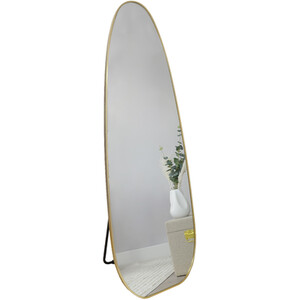 Organic Long Mirror - Gold