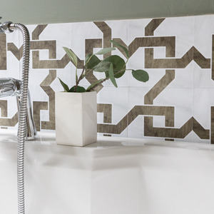 Quadrostyle ZEPHYR Wall Tile and Furniture Vinyl Stickers by Quadrostyle