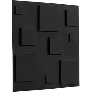 3D Wall Panels (50x50 cm) PVC Cladding Panel 3D Blocks Design by NOVECRAFTO