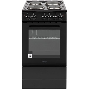 Willow Freestanding Electric Cooker - Black by Willow
