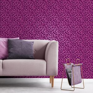 Animal Print Fur Effect Wallpaper - Pink by Fine Decor