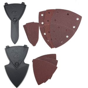 Electric Detail Sander with Built In Extraction - Red by Lumberjack