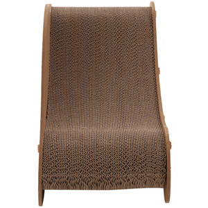 Kidkid Extra Large Cat Scratcher and Lounging Bed - Brown by Kidkid