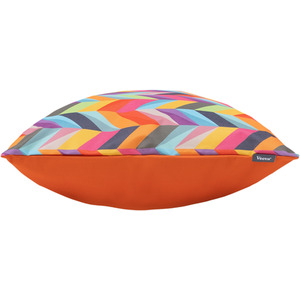 Rainbow Herringbone Outdoor Cushion - Orange / 4 by icon