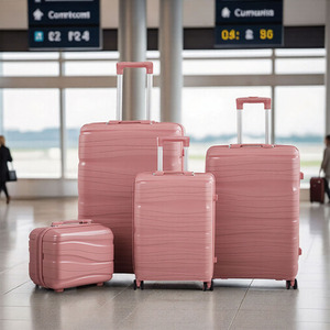 Lifeideas Set of 4 Lockable Travel Suitcase by lifeideas