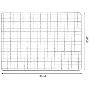 Galvanized Metal BBQ Grill Mesh by Livingandhome