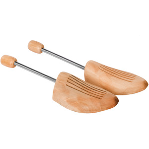 Spiral-Spring Shoe Stretcher Pair - Brown / 44-45 by tectake