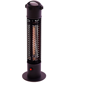 1200W Electric Outdoor Tower Heater - Black by Chalres Bentley