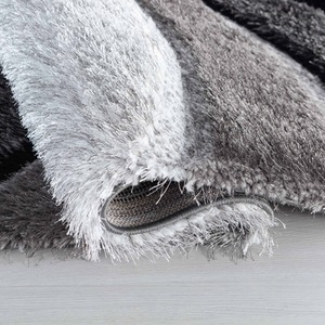 Modern Soft Waves Shimmer Shaggy Area Rugs by Desire Rugs