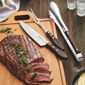 Tramontina 3 Pc. Carving Set - Brown by Tramontina