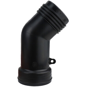 IBC S60x6 (2 inch) Female to IBC S100x8 (2 inch) Male 45-degree elbow - Black by DNA PACKAGING LTD